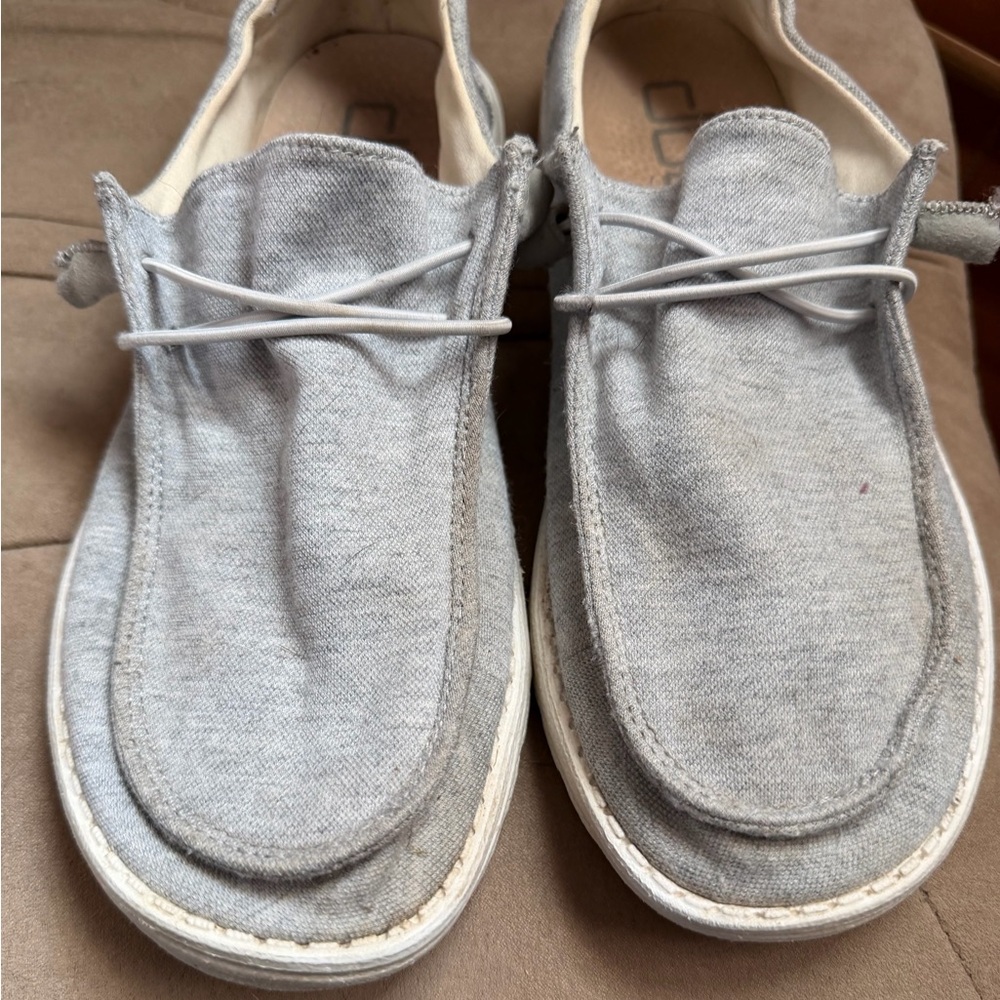 Hey Dude Women's Glacier Gray Wendy Stretch